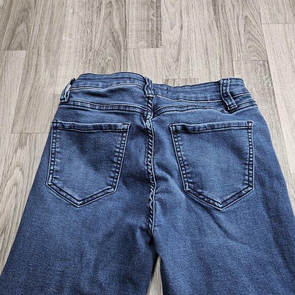 YMI Hyperdenim Jeans Womens Small Blue Skinny Mid Rise Stretch Denim Pants - Picture 3 of 11